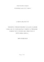 Primjena višekriterijske analize na izbor lokacije za nadogradnju marine na primjeru marine Novi Vinodolski, Crikvenice i Supetarske Drage