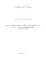 Logističke odrednice prijevoza ukapljenog plina u cestovnom prometu