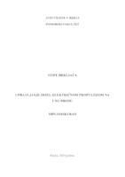 Upravljanje dizel-električnom propulzijom na LNG brodu