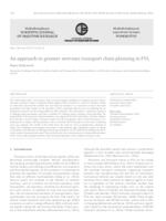An approach to greener overseas transport chain planning in FVL