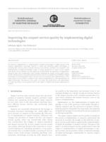 Improving the seaport service quality by implementing digital technologies