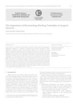 The Importance of Harmonizing Working Timetables in Seaport Clusters