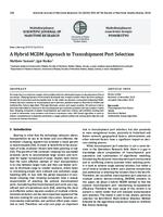 A Hybrid MCDM Approach to Transshipment Port Selection