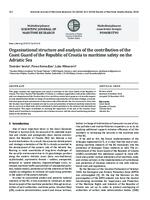 Organisational structure and analysis of the contribution of the Coast Guard of the Republic of Croatia to maritime safety on the Adriatic Sea
