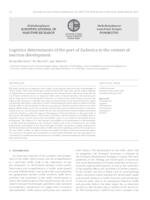 Logistics determinants of the port of Gaženica in the context of tourism development