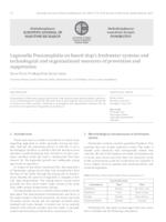 Legionella Pneumophilia on board ship’s freshwater systems and technological and organizational measures of prevention and suppression