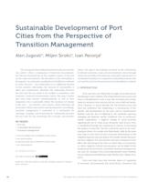 Sustainable Development of Port Cities from the Perspective of Transition Management