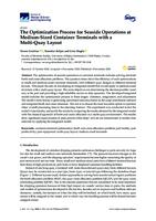 The Optimization Process for Seaside Operations at Medium-Sized Container Terminals with a Multi-Quay Layout
