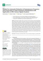 Method for Automatic Estimation of Instantaneous Frequency and Group Delay in Time-Frequency Distributions with Application in EEG Seizure Signals Analysis