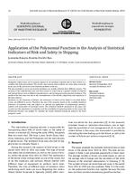 Application of the Polynomial Function in the Analysis of Statistical Indicators of Risk and Safety in Shipping