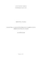 Logistika i logistički procesi u korelaciji s održivim poslovanjem