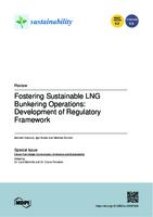 Fostering Sustainable LNG Bunkering Operations: Development of Regulatory Framework