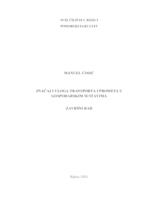 prikaz prve stranice dokumenta Značaj i uloga transporta i prometa u gospodarskim sustavima