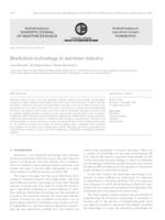 prikaz prve stranice dokumenta Blockchain technology in maritime industry