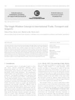 prikaz prve stranice dokumenta The Single Window Concept in International Trade, Transport and Seaports 