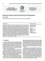 prikaz prve stranice dokumenta Maritime Common Good and Coastal Zone Management
