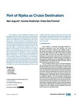 prikaz prve stranice dokumenta Port of Rijeka as Cruise Destination
