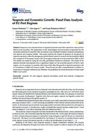 prikaz prve stranice dokumenta Seaports and Economic Growth: Panel Data Analysis of EU Port Regions