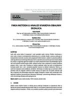 prikaz prve stranice dokumenta FMEA metoda u analizi kvarova obalnih dizalica