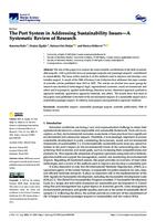 prikaz prve stranice dokumenta The Port System in Addressing Sustainability Issues— A Systematic Review of Research