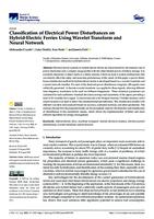 prikaz prve stranice dokumenta Classification of Electrical Power Disturbances on Hybrid-Electric Ferries Using Wavelet Transform and Neural Network
