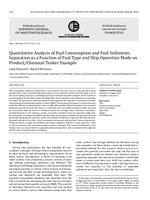 prikaz prve stranice dokumenta Quantitative Analysis of Fuel Consumption and Fuel Sediments Separation as a Function of Fuel Type and Ship Operation Mode on Product/Chemical Tanker Example
