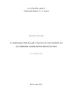 prikaz prve stranice dokumenta Planiranje prekrcaja i prijevoza kontejnera na suvremenim kontejnerskim brodovima