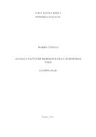 prikaz prve stranice dokumenta Analiza najvećih morskih luka u Europskoj uniji