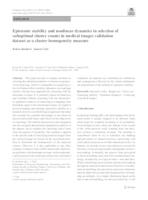 prikaz prve stranice dokumenta Epistemic stability and nonlinear dynamics in selection of suboptimal cluster counts in medical images validation dataset as a cluster homogeneity measure